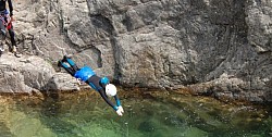 plongeons canyoning